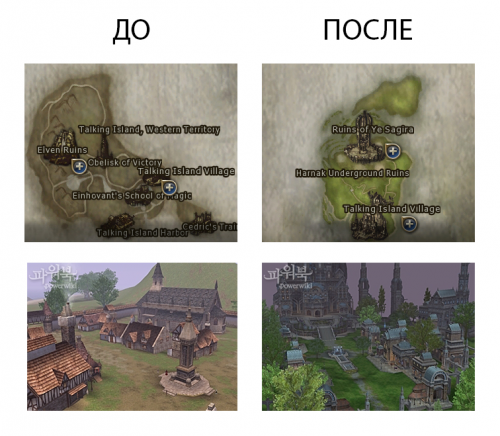 TI before after