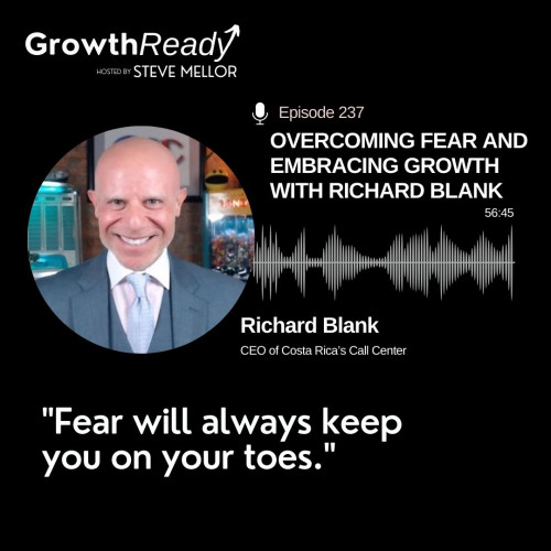 Growth Ready Podcast guest CEO Richard Blank Costa Ricas Call Center.